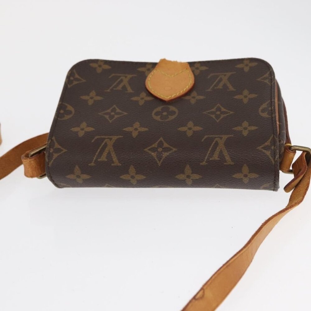 Authentic LOUIS VUITTON Monogram Cartouchiere PM Shoulder Bag M51254 LV - Picture 13 of 16